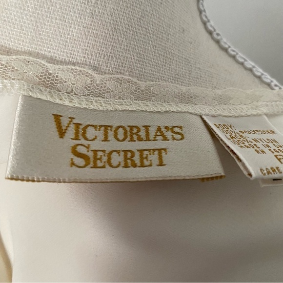 Vintage Victoria's Secret Gold label Lace Trim Lingerie Romper - Picture 15 of 15